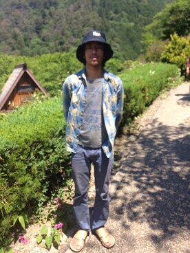 「MATIX（マティックス）のアイテム」を使った、Tadahiro Nishimotoさん（メンズ・168cm）の春コーディネート