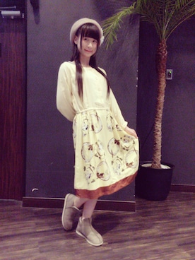 「私服」｜「アイテム（ワンピース/ドレス）」を使った、Girls Fashion Collectionさん（レディース・157cm）の秋コーディネート