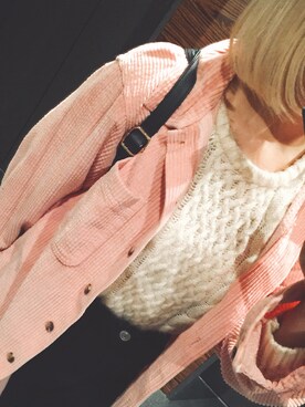 「Momo（Momo）のアイテム（トップス）」を使った、Girls Fashion Collectionさん（レディース・157cm）の秋コーディネート