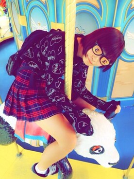 「MORPH8NE（モルフィン）のアイテム（トップス）」を使った、Girls Fashion Collectionさん（レディース・177cm）の秋コーディネート