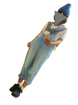 「MAJESTIC LEGON（マジェスティックレゴン）のアイテム（サロペット/オーバーオール）」を使った、yukimamさん（レディース・157cm）の秋コーディネート