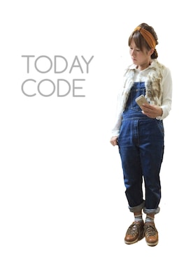 「SEVENDAYS=SUNDAY（セブンデイズサンデイ）のアイテム（ヘアバンド）」を使った、yukimamさん（レディース・157cm）の秋コーディネート