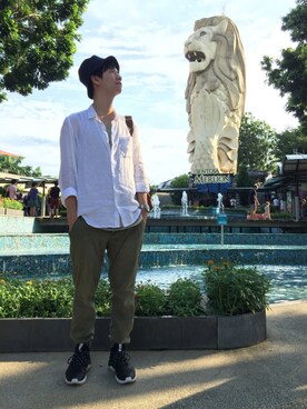 「Sentosa」｜JasonWongさん（メンズ・178cm）の秋コーディネート