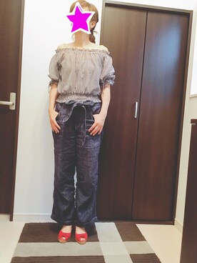 norinoriさん（レディース・156cm）の夏コーディネート