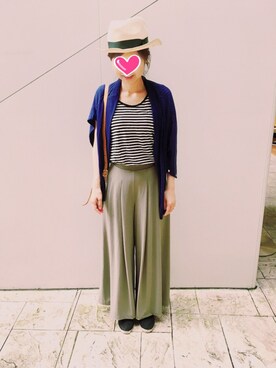 norinoriさん（レディース・156cm）の夏コーディネート