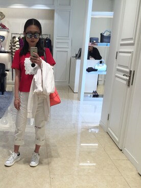 mayumiconnieさん（レディース・157cm）の春コーディネート