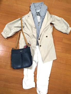 「KIRALY（キラリー）のアイテム」を使った、mmmaimm さん（レディース・164cm）の春コーディネート