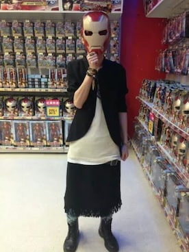 「BIGBLACKMARIA（ビックブラックマリア）のアイテム」を使った、Anthony.Kさん（メンズ・175cm）の夏コーディネート