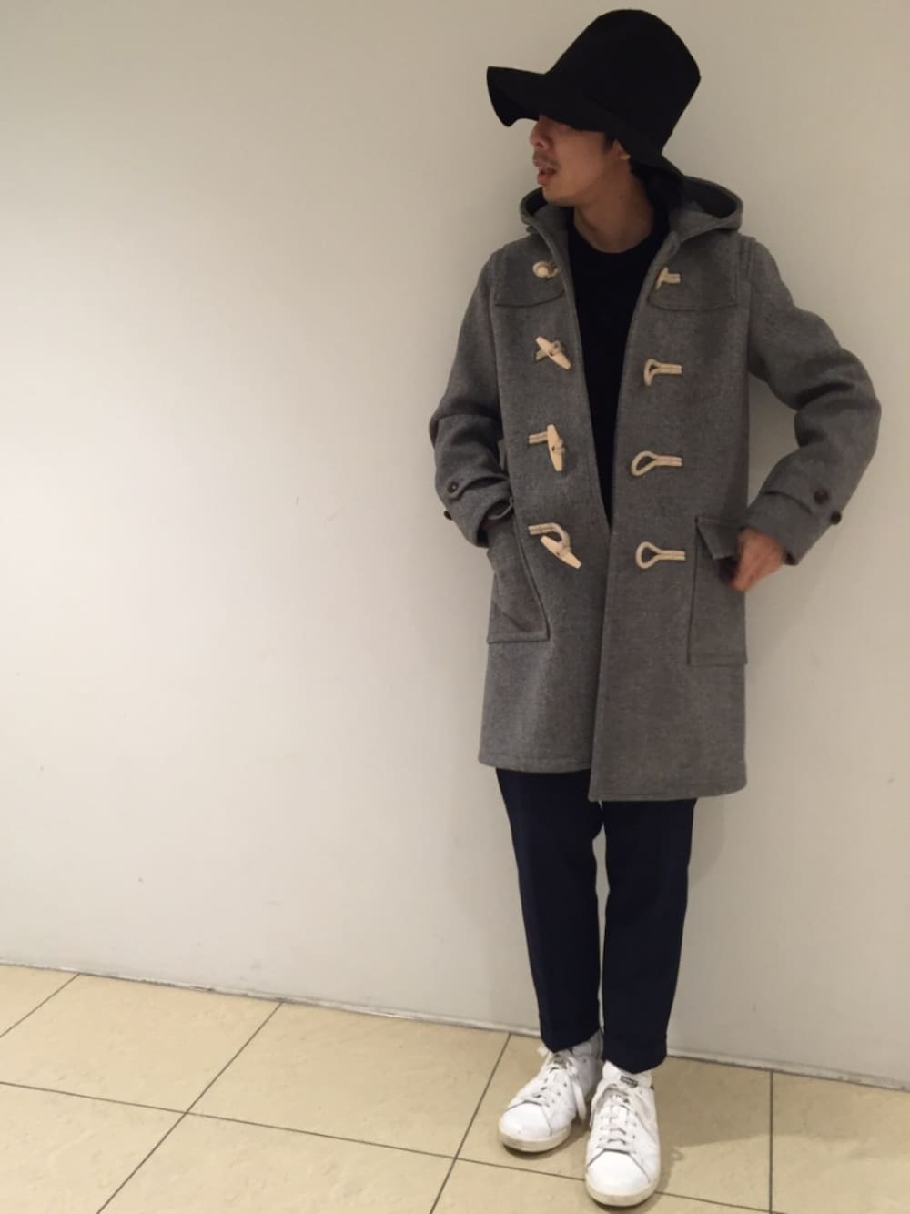 AURALEE グレー ダッフルコート AURALEE - オーラリー 日本製 ウールブレンド ダッフルコート 1 グレー