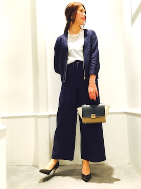 「Simplicite（サンプリシテ）のアイテム（パンプス）」を使った、kotoさん（レディース・162cm）の春コーディネート