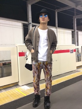 「cosmic wonder」｜塚田智輝さん（メンズ・173cm）の春コーディネート