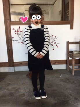 Ri♡Asmさん（キッズ・110cm）の秋コーディネート