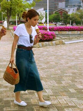 akaneさん(レディース・158cm)の夏コーディネート