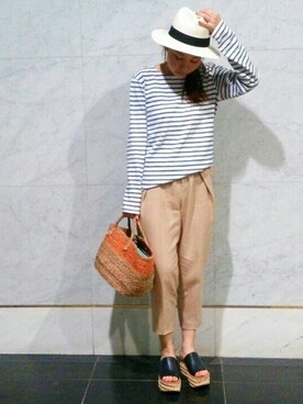 「厚底」｜akaneさん（レディース・158cm）の春コーディネート