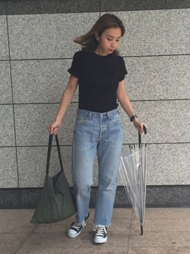 akaneさん（レディース・158cm）の夏コーディネート