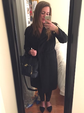 「cashmere」｜「アイテム（ジャケット/アウター）」を使った、Lizzyさん（レディース・160cm）の春コーディネート