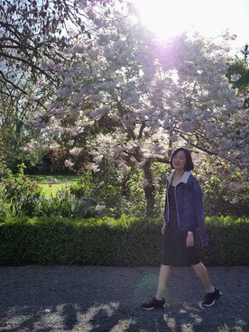 「Glamorous（グラマラス）のアイテム」を使った、violettomato さん（レディース・165cm）の秋コーディネート