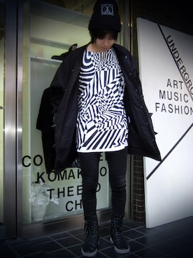 「tripp nyc」｜tomohiroさん（メンズ・165cm）の春コーディネート