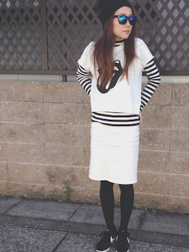 Miii♡さん（レディース・162cm）の春コーディネート