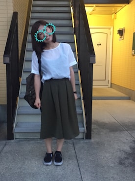 ぱこかさん(レディース・153cm)の夏コーディネート