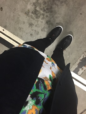 「airforce1」｜「アイテム（デニムジャケット）」を使った、yutaroさん（メンズ・175cm）の春コーディネート