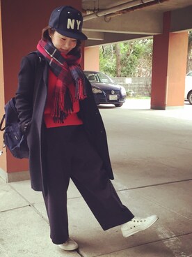 mizさん（レディース・148cm）の冬コーディネート