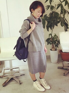 mizさん（レディース・148cm）の秋コーディネート