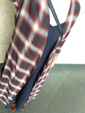 「LBC（エルビーシー）のアイテム（オールインワン・サロペット）」を使った、stkさん（レディース・159cm）の秋コーディネート