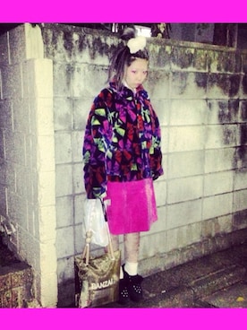 「banzai / トートbag（トートバッグ、ゴールド系）」を使った、riさん（レディース・152cm）の春コーディネート