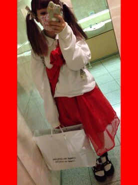 「アイテム（サンダル、ブラック系）」を使った、riさん（レディース・152cm）の春コーディネート