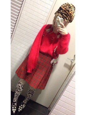 「UNBILICAL（エンブレム）のアイテム」を使った、riさん（レディース・152cm）の春コーディネート