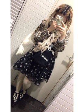 「UNBILICAL（エンブレム）のアイテム」を使った、riさん（レディース・152cm）の春コーディネート