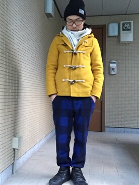 「SHIPS（シップス）のアイテム（その他アウター）」を使った、KSKさん（メンズ・164cm）の冬コーディネート
