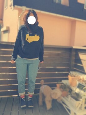 リンゴさん(レディース・161cm)の冬コーディネート