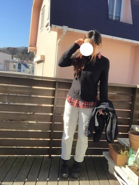 リンゴさん（レディース・161cm）の冬コーディネート