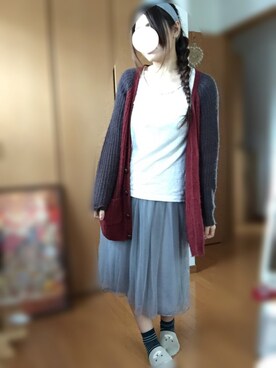 リンゴさん(レディース・161cm)の冬コーディネート