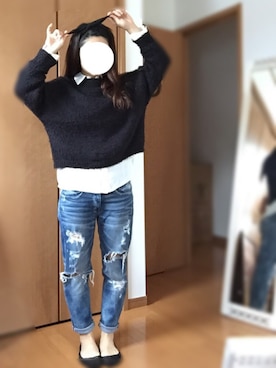 リンゴさん(レディース・161cm)の冬コーディネート