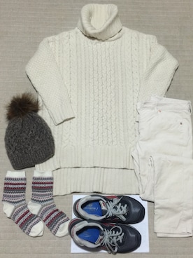 esoraa.mさん（レディース・167cm）の冬コーディネート