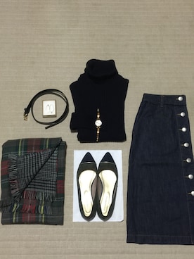 esoraa.mさん（レディース・167cm）の冬コーディネート