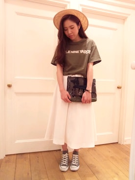 arisa izumiさん（レディース・157cm）の夏コーディネート