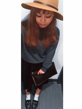 SHIHOさん（レディース・148cm）の冬コーディネート