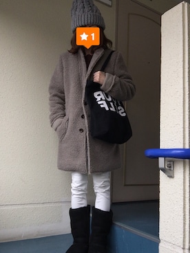 「5PREVIEW（ファイブプレビュー）のアイテム」を使った、kerooo◡̈⃝⋆*さん（レディース・148cm）の冬コーディネート