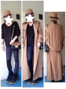 kerooo◡̈⃝⋆*さん（レディース・148cm）の秋コーディネート