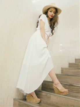 ゆまいかさん（レディース・160cm）の夏コーディネート