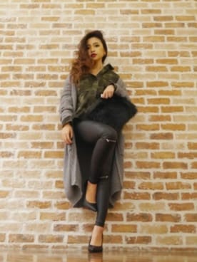 ゆまいかさん(レディース・160cm)の冬コーディネート