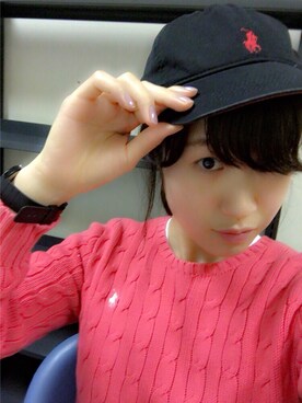 「POLO RALPH LAUREN（ポロ ラルフ ローレン）のアイテム（キャップ、ブルー系）」を使った、takeさん（レディース・164cm）の春コーディネート