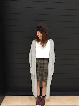 み ち ゃ んさん（レディース・167cm）の冬コーディネート