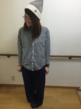 み ち ゃ んさん（レディース・167cm）の冬コーディネート