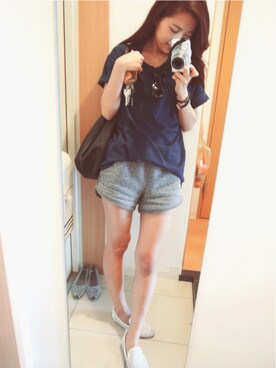 akariさん（レディース・155cm）の春コーディネート