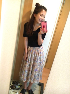 akariさん（レディース・155cm）の春コーディネート